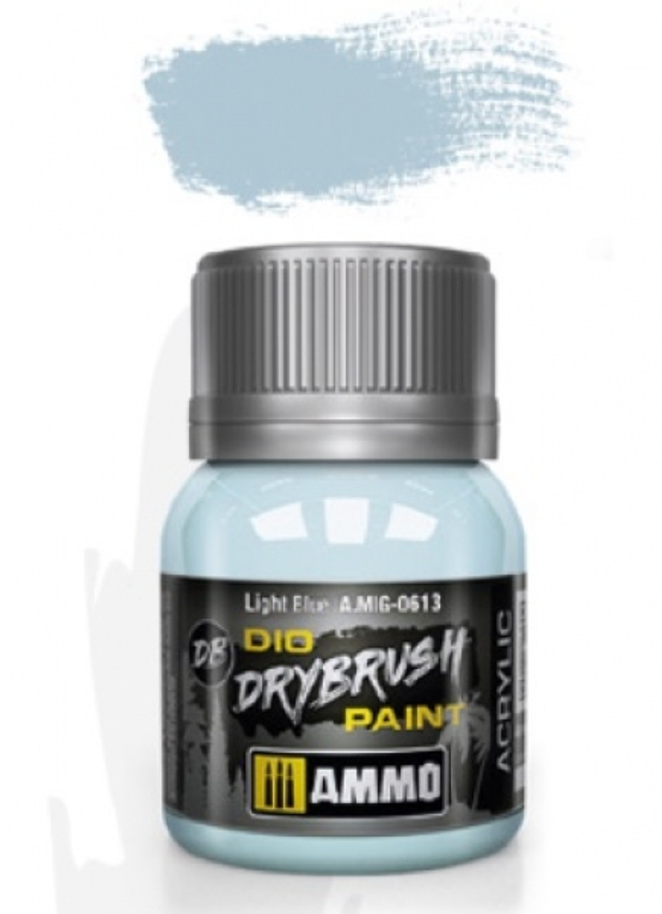 AMM0613 - Dio Drybrush Paint: Light Blue