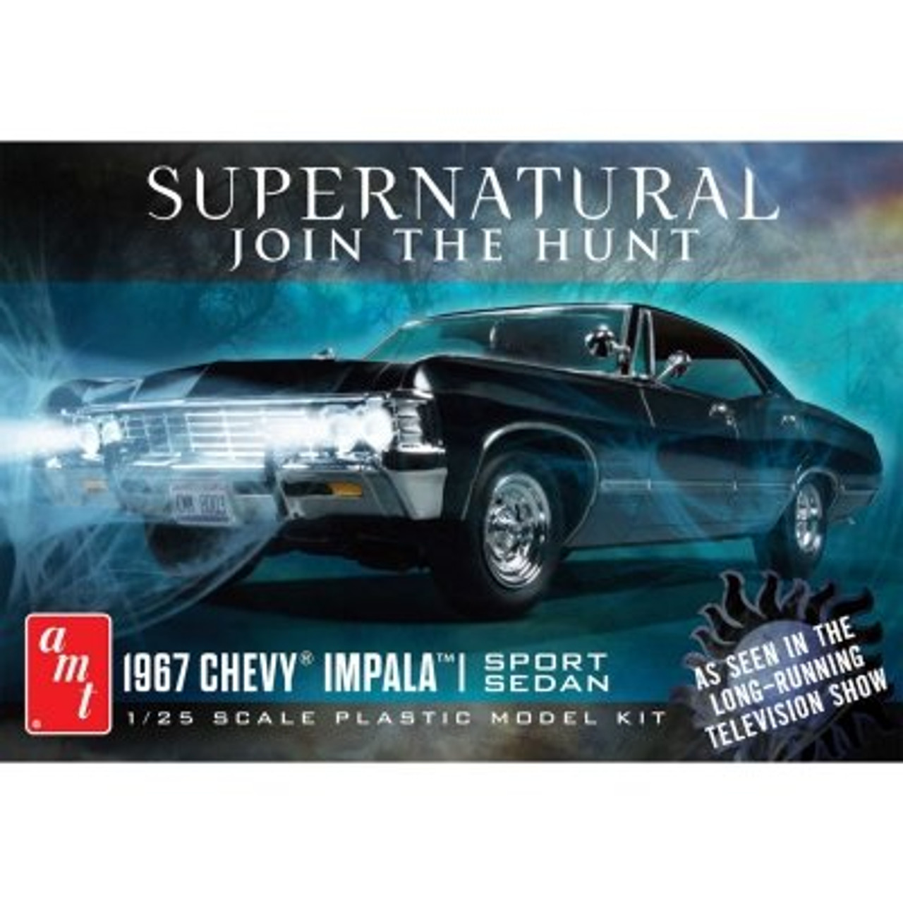 1/25 1967 Chevy Impala Sport Sedan, NightHunter from SuperNatural