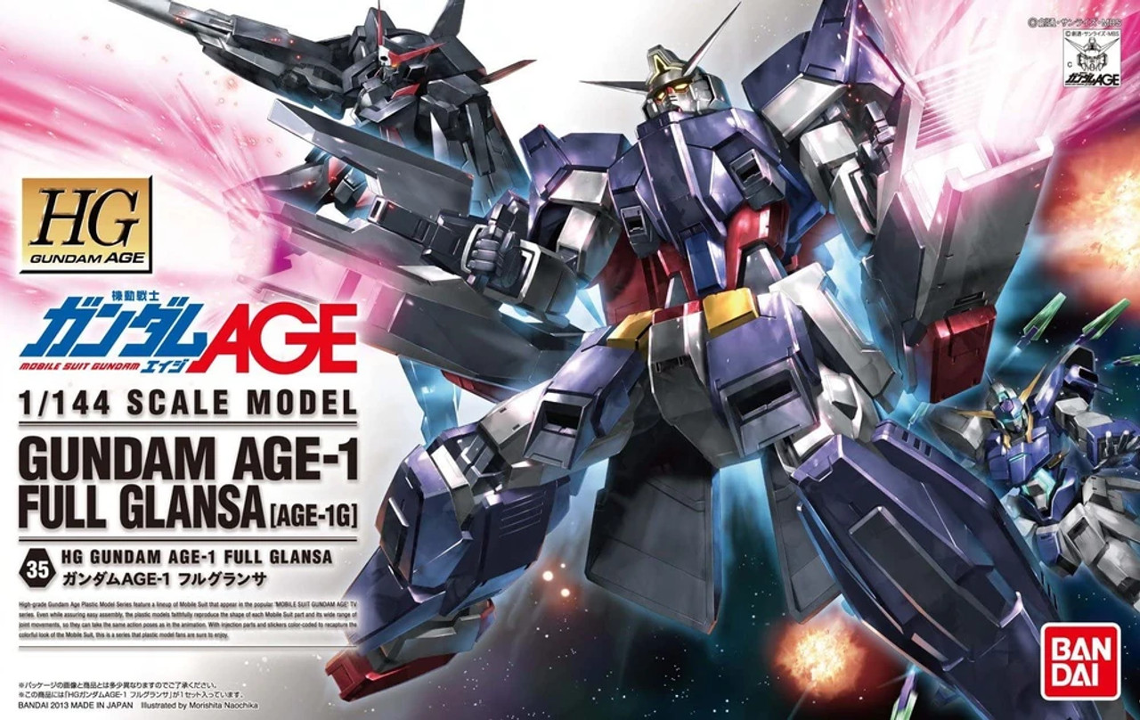 HG Age #35 - Gundam AGE-1 Full Glansa