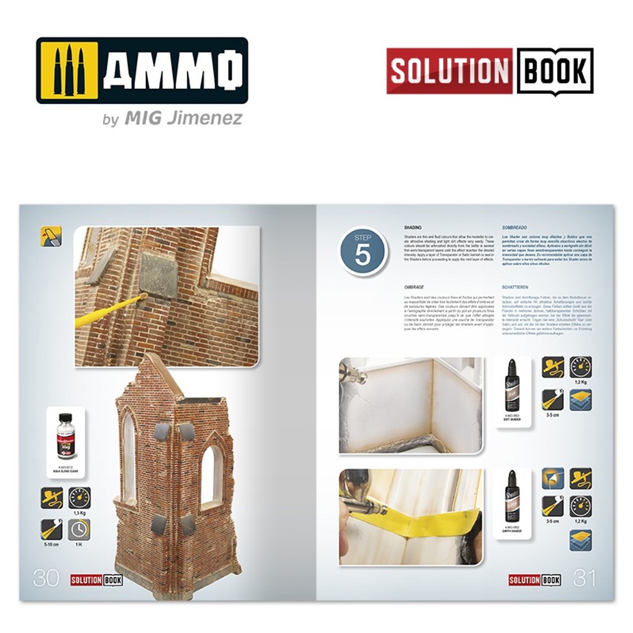 Solution Book : How to Paint Brick Buildings, Colors & Weathering System