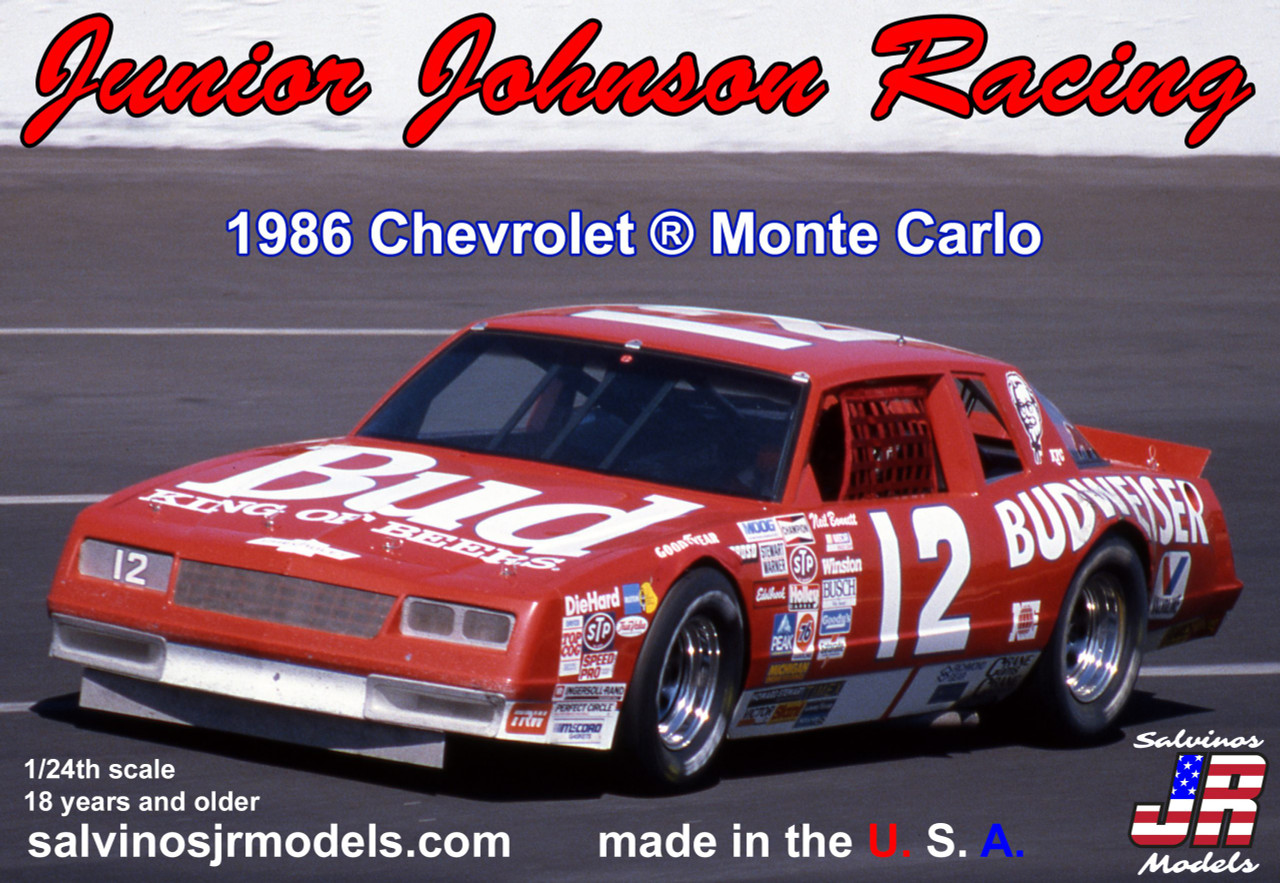 1/24 Junior Johnson Racing 1986 Chevrolet Monte Carlo - JJMC1986NB