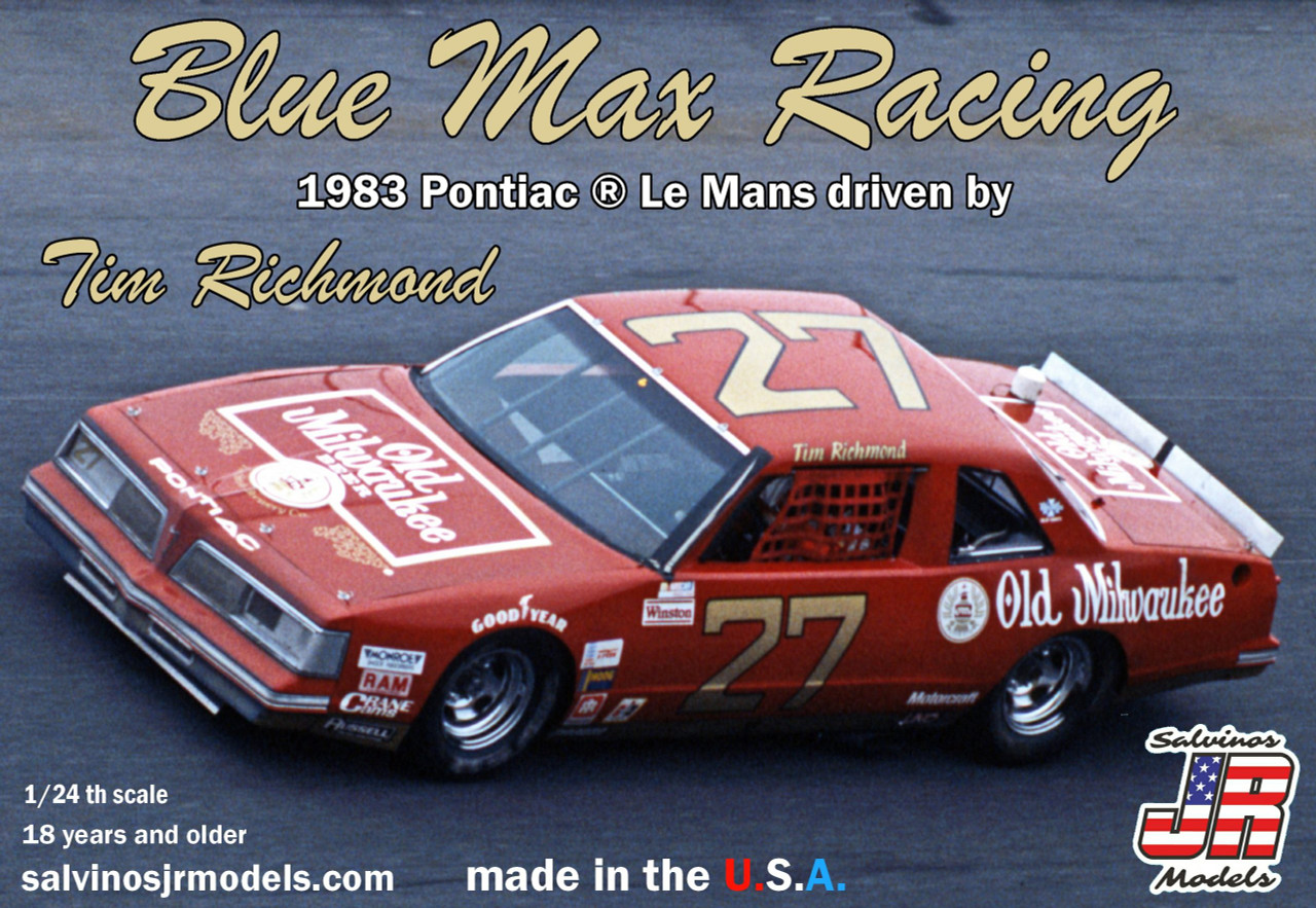 1/24 Blue Max Racing 1983 Pontiac LeMans - Driven by Tim Richmond - BMLM1983P