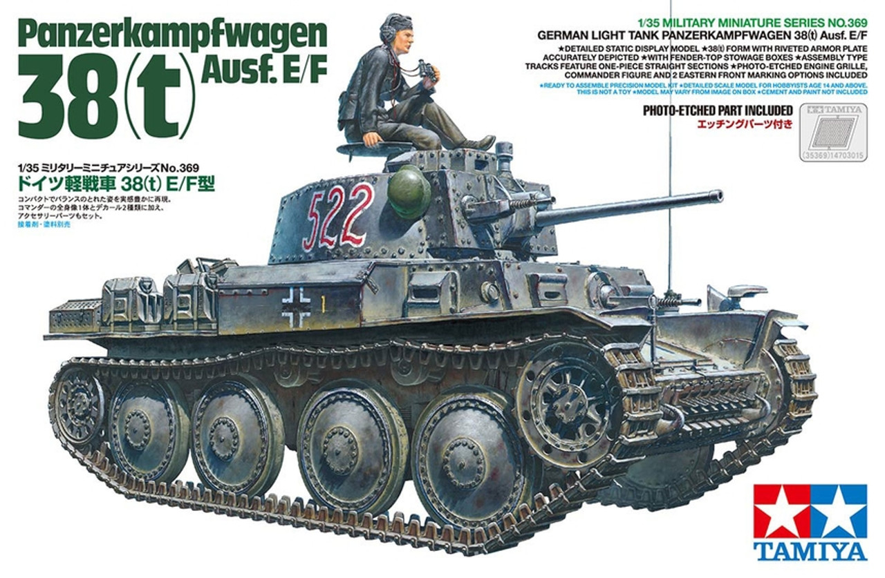 1/35 PANZERKAMPWAGEN 38(T) AUSF. E/F - 35369