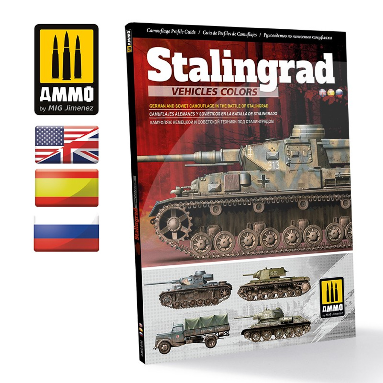Stalingrad Vehicles Colors - German and Russian Camouflages in the Battle of Stalingrad - AMIG6146