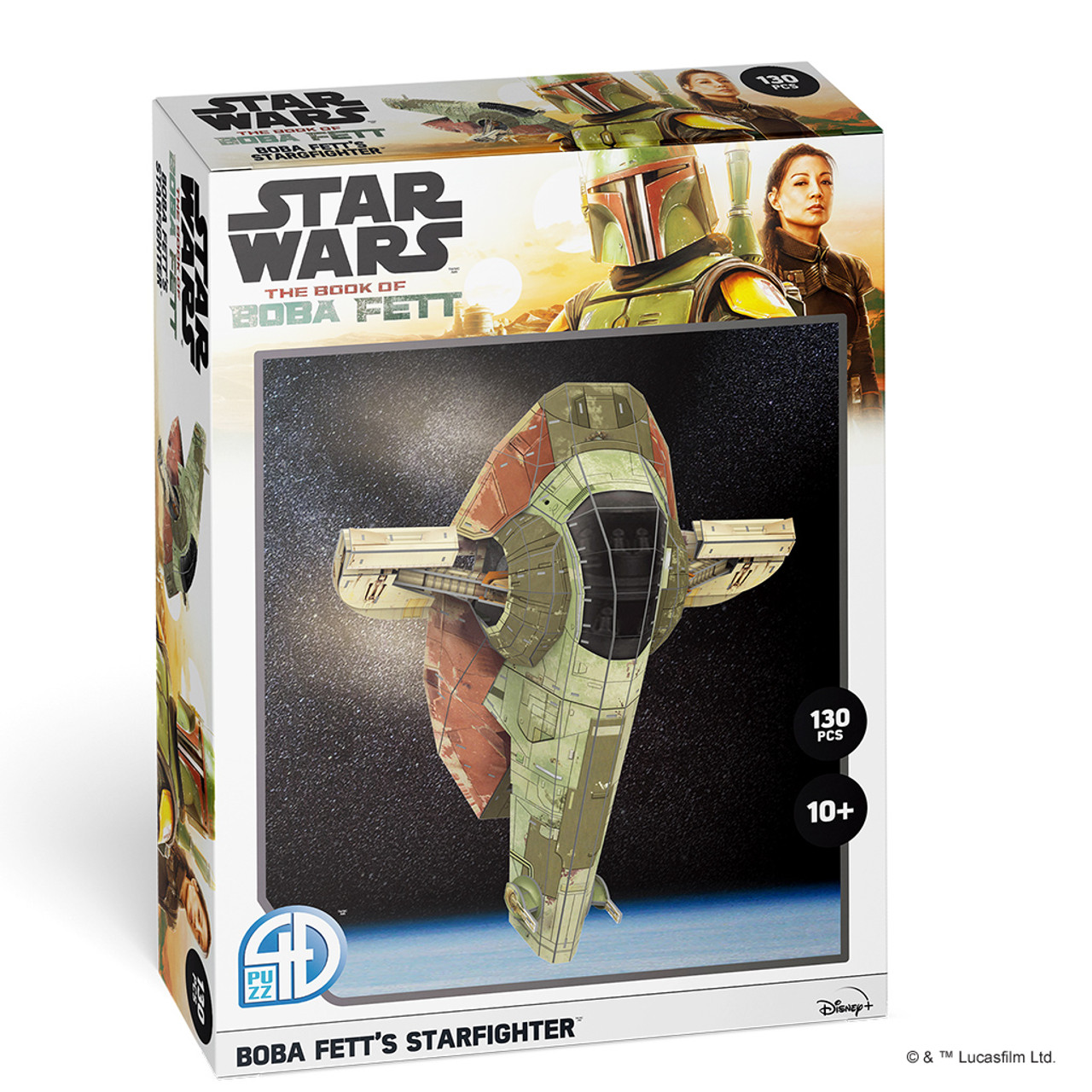 THE MANDALORIAN BOBA FETT'S STARFIGHTER PAPER MODEL KIT - 51305