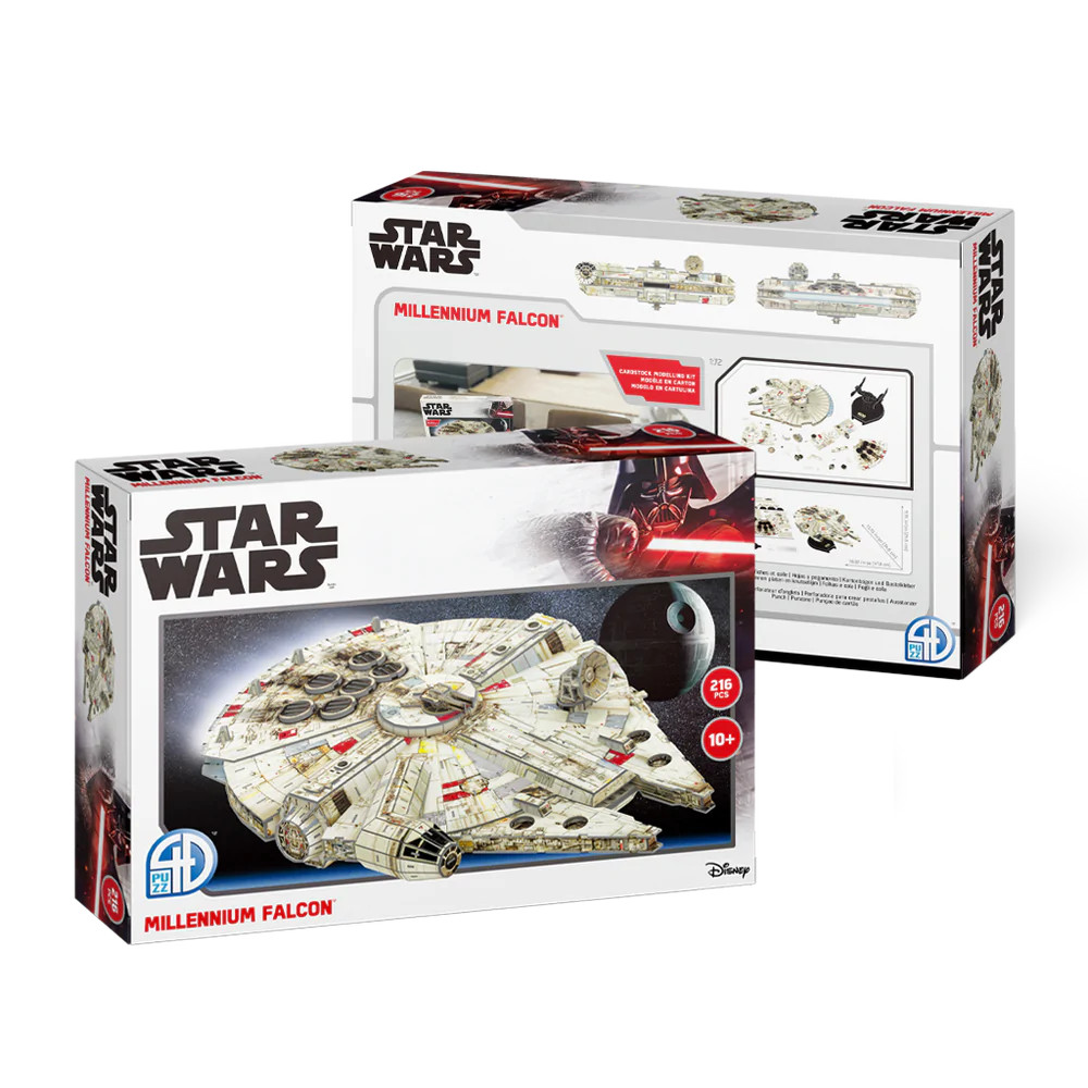 スターウォーズ ミレニアムファルコン ペーパーウエイト スター