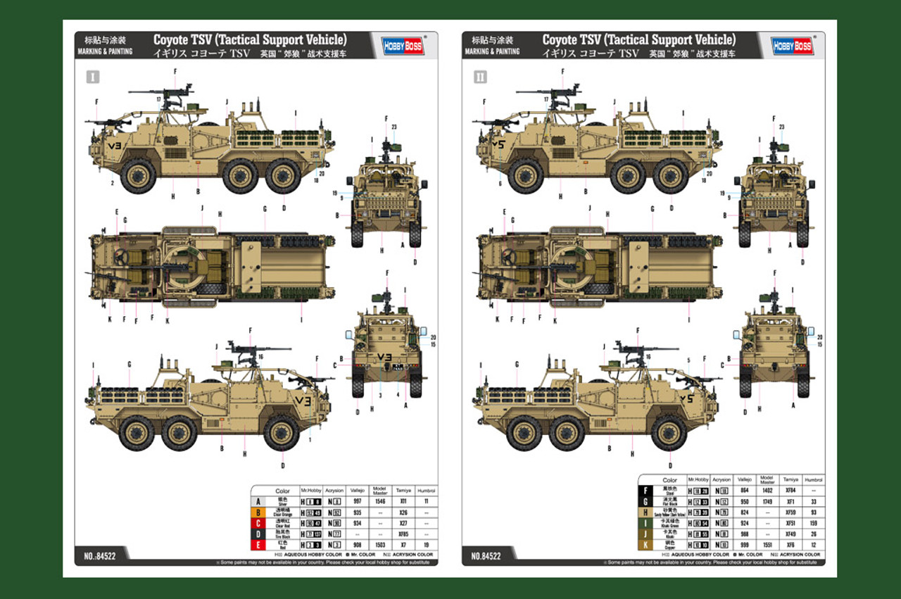 1/35 Coyote TSV (Tactical Support Vehicle) - 81773