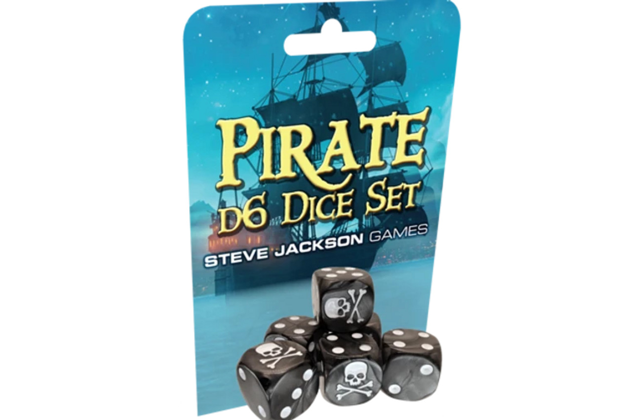 Pirate D6 Dice Set