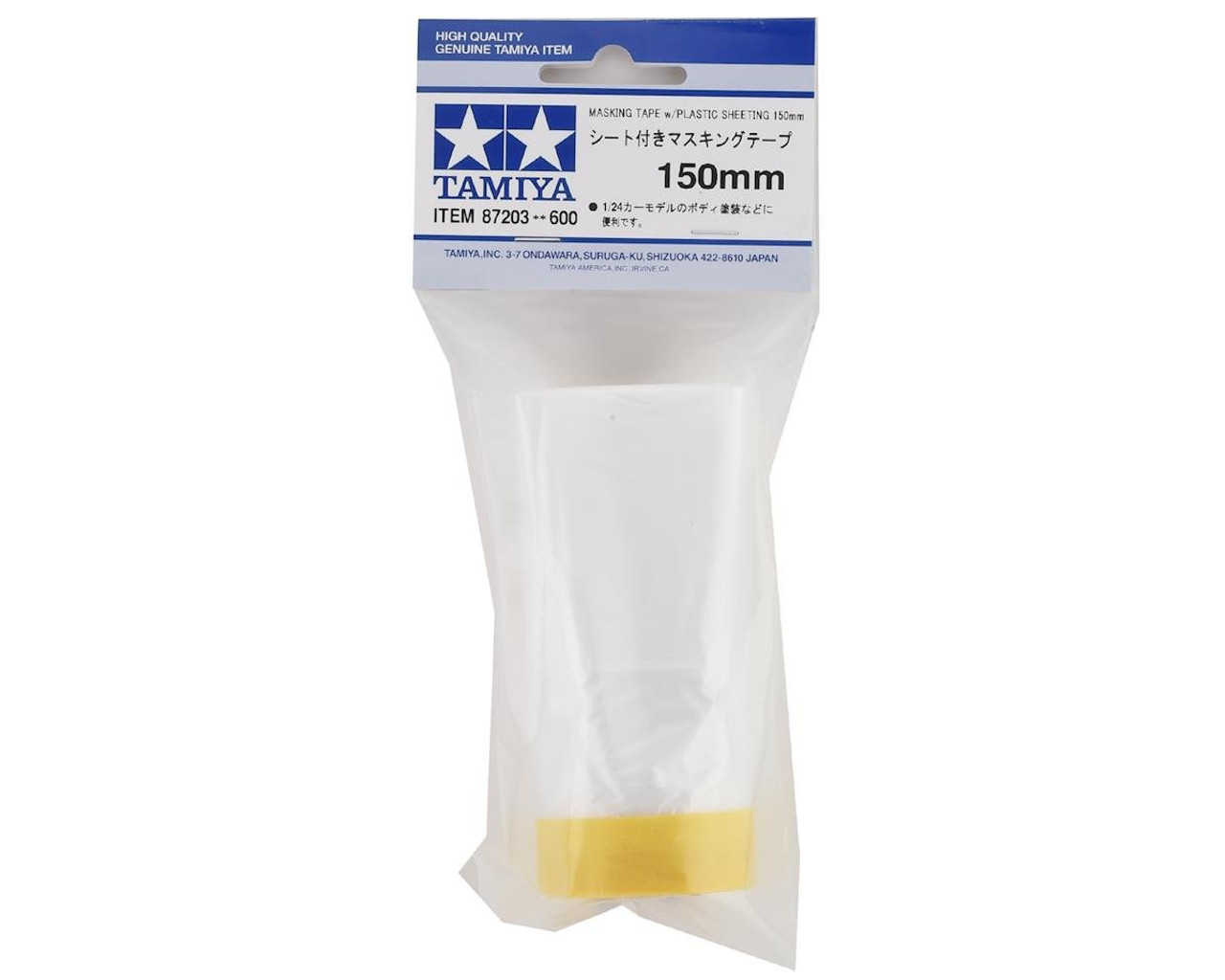 Masking Tape w / Plastic Sheeting 150mm