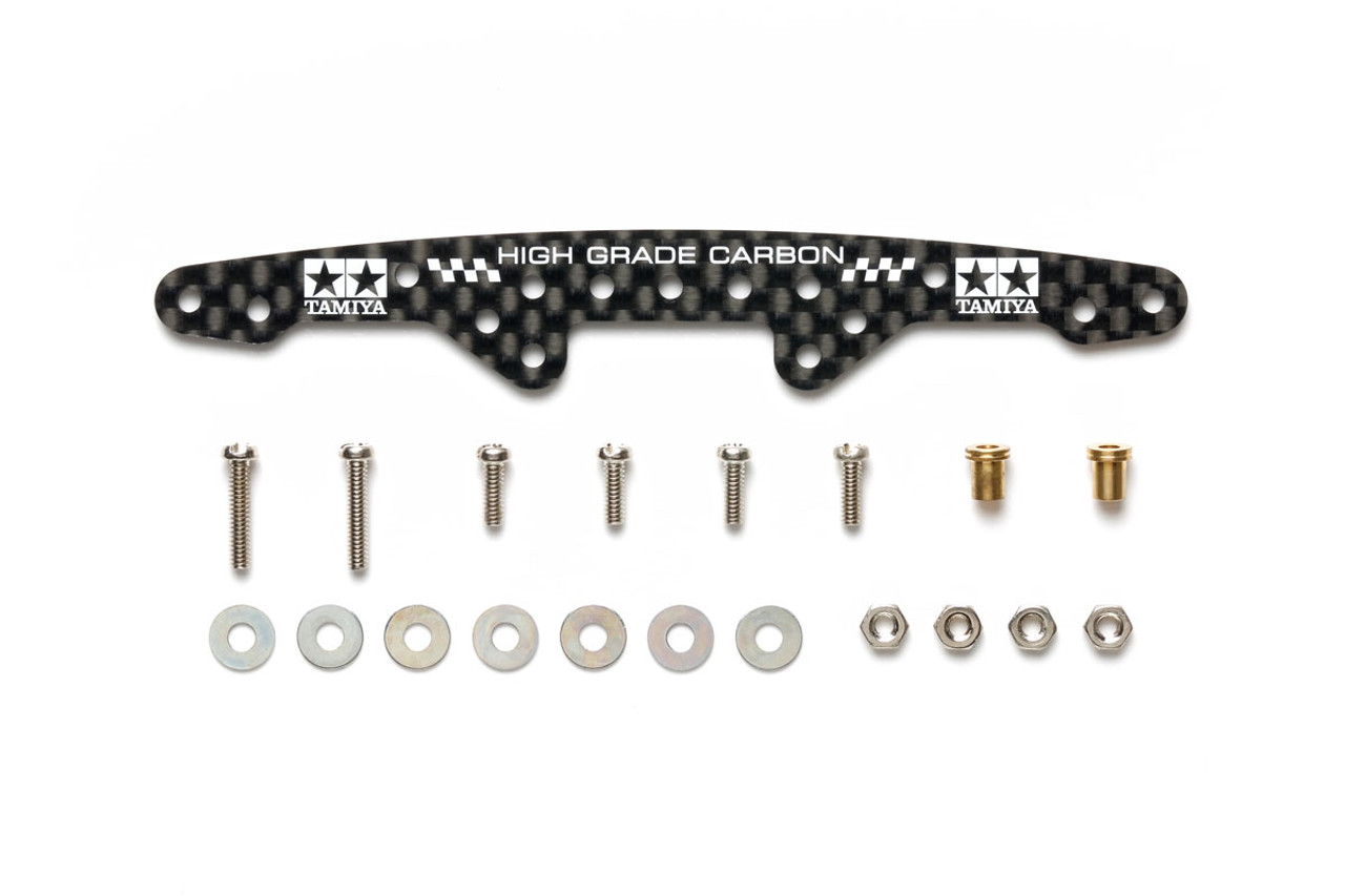JR HG CARBON REINFORCING PLATE FOR SUPER X CHASSIS (1.5MM) - TAM95600