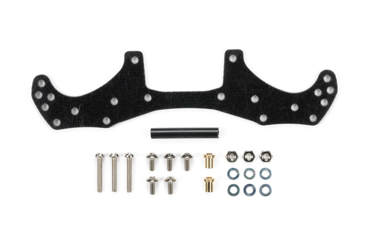 JR FRP WIDE FRONT PLATE  VZ CHASSIS - TAM15524