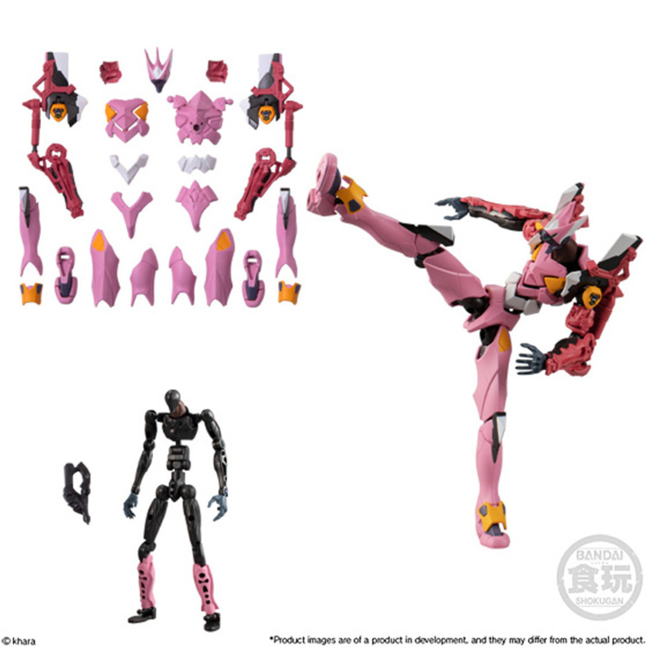 Eva Frame Series 03 Neon Genesis Evangelion (Random single Character/ Accessory Box)