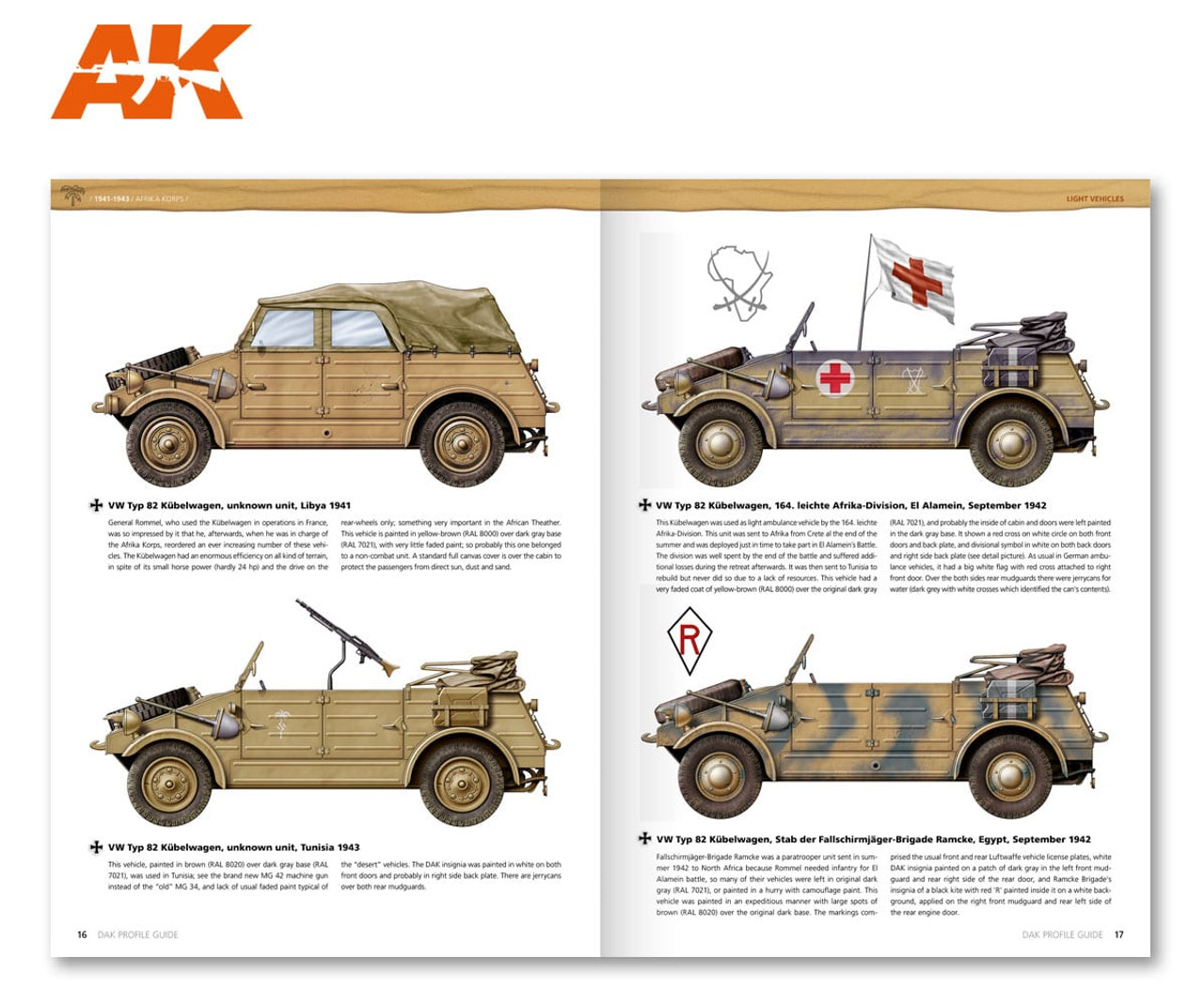 Profile Guide: D.A.K. Afrika 1941-1943 (2nd Edition) - English