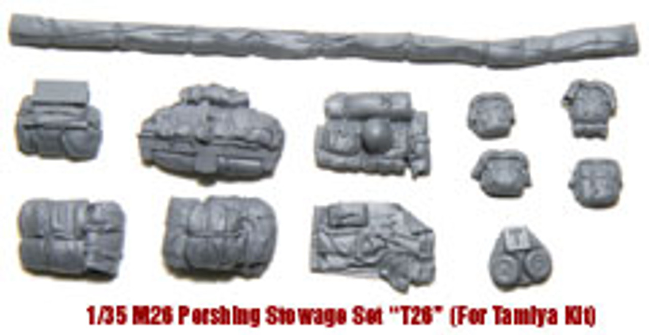 T26 - 1:35 M26 Pershing Stowage Set "T26" (For Tamita Kits)