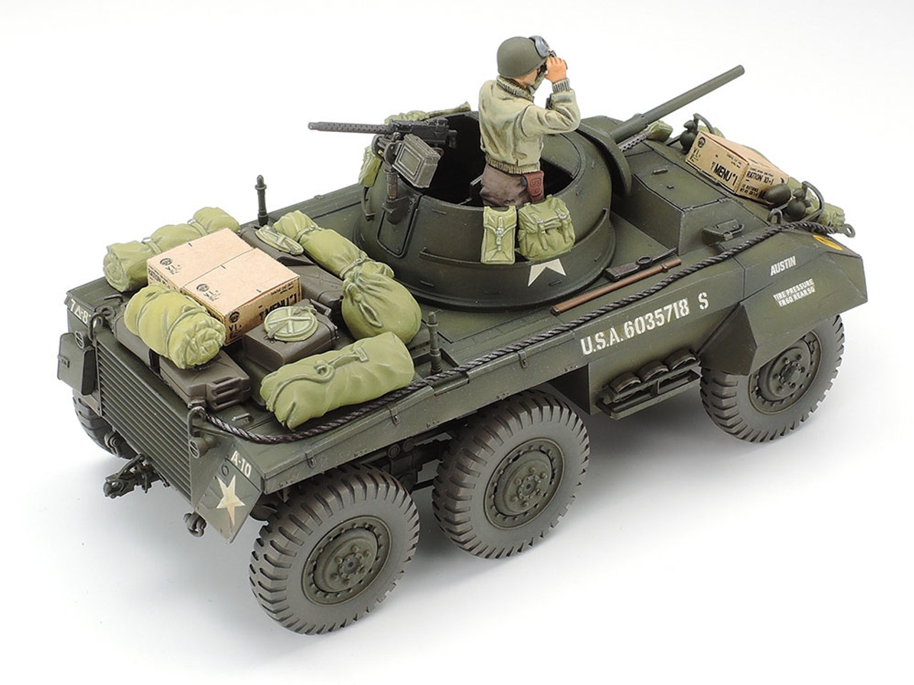 1/35 US M8 GREYHOUND COMBAT PATROL Light Armored Car - 25196