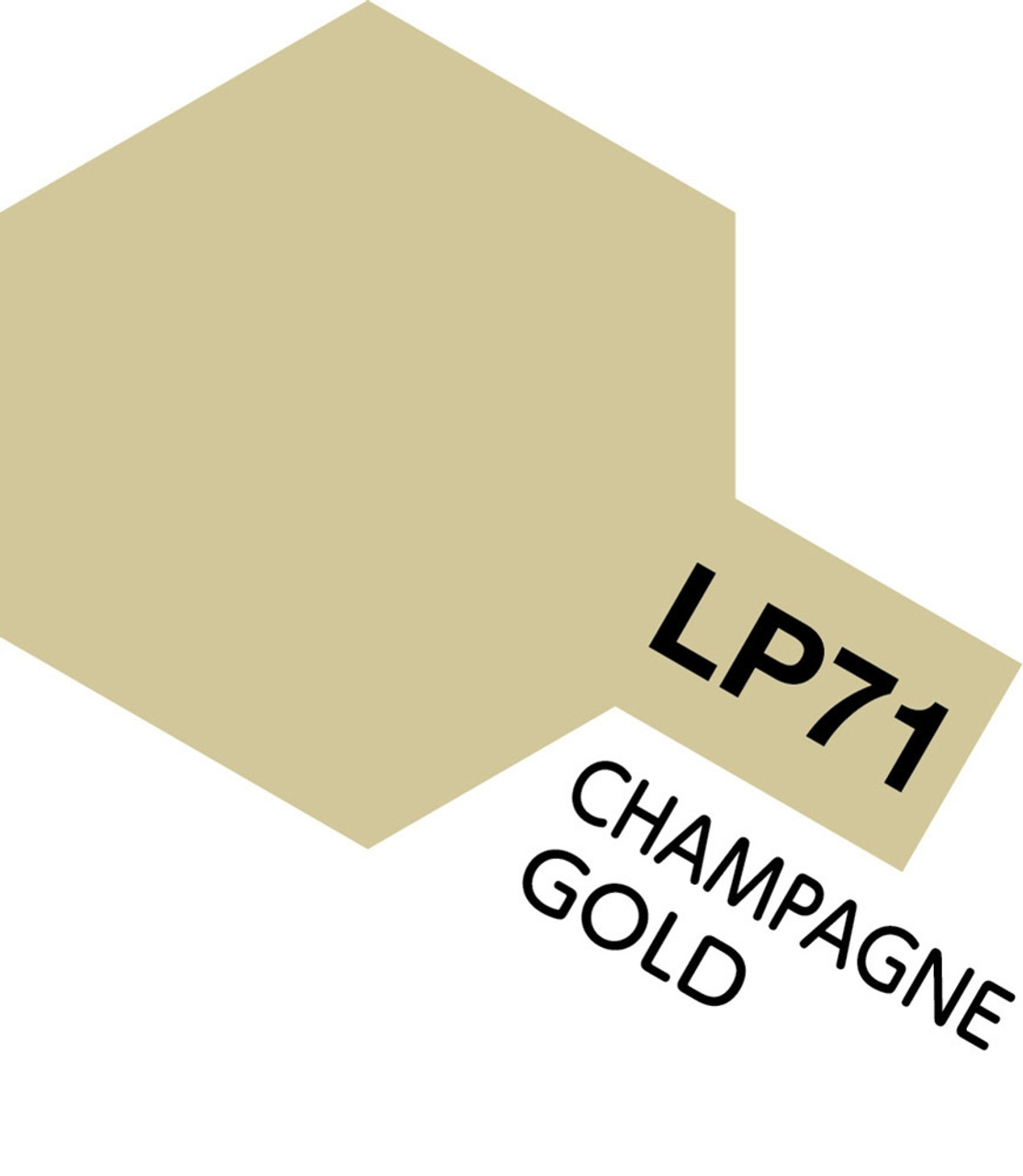 Lacquer Paint LP-71 Champagne Gold 10Ml - 82171