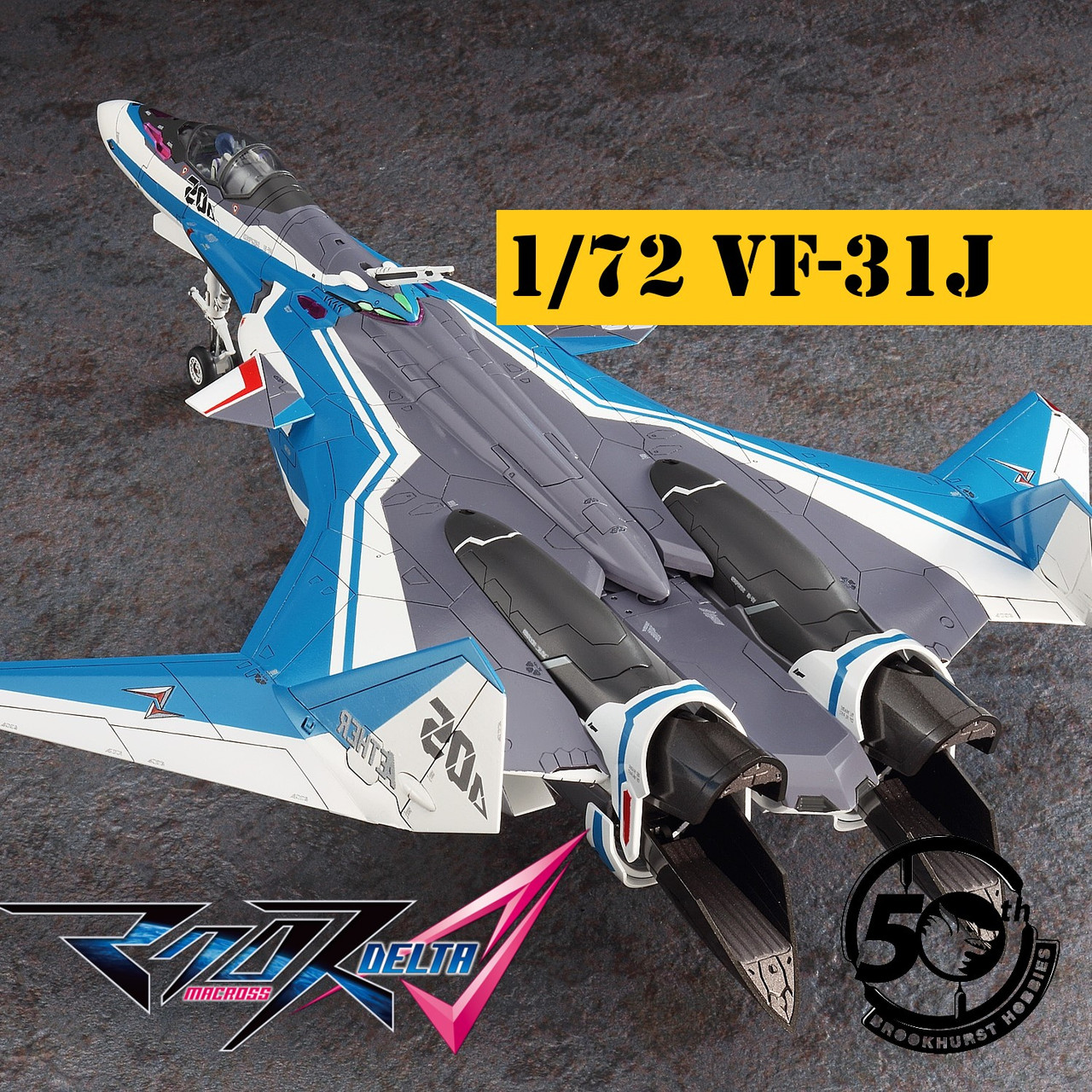 1/72 Hasegawa VF-31J SIEGFRIED Hayate Fighter Mode