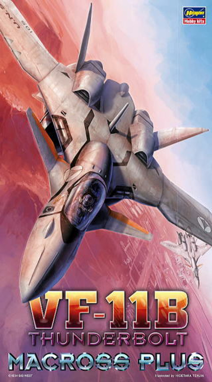 1/72 VF-11B Thunderbolt Fighter Mode - Macross Plus - Brookhurst 