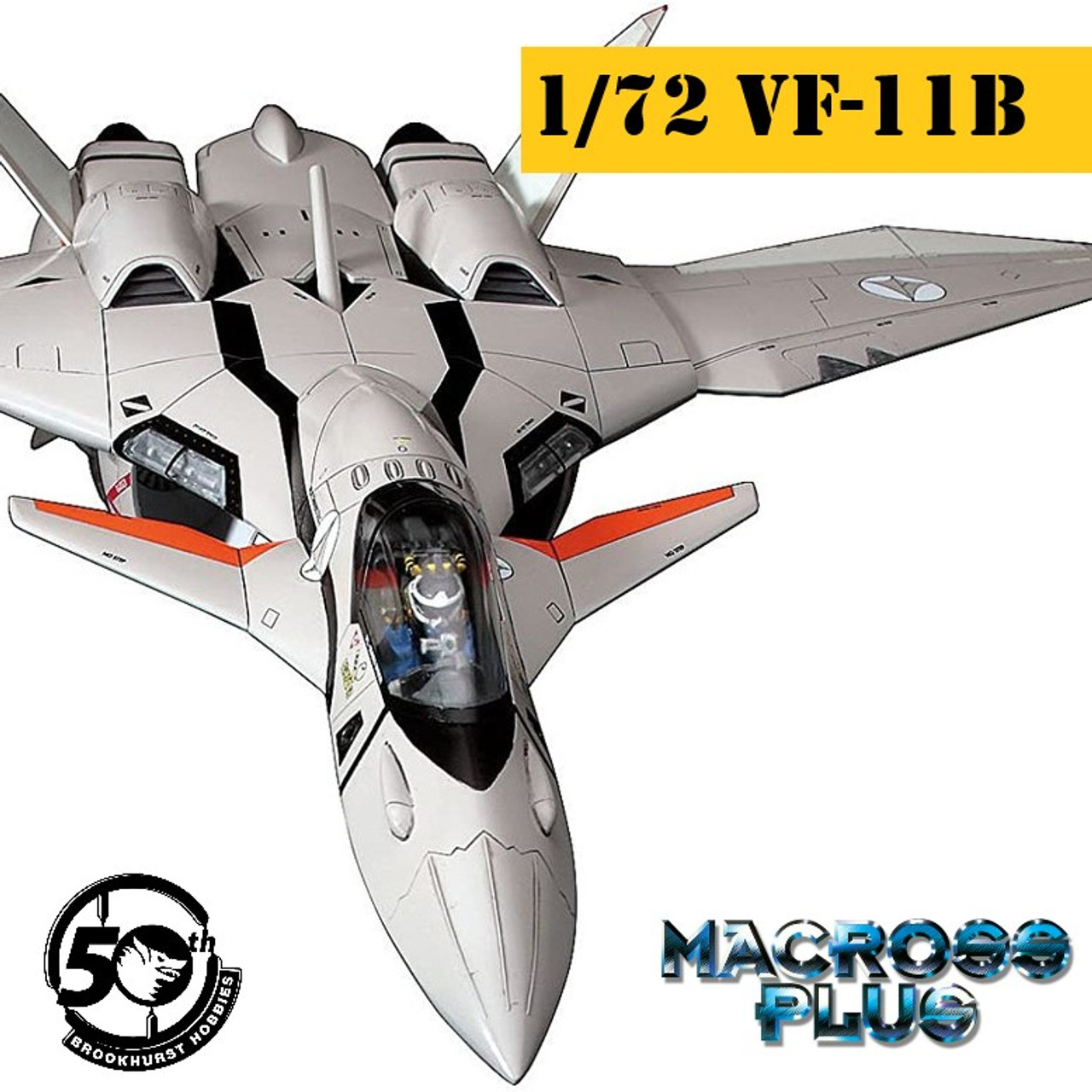 1/72 VF-11B Thunderbolt Fighter Mode - Macross Plus