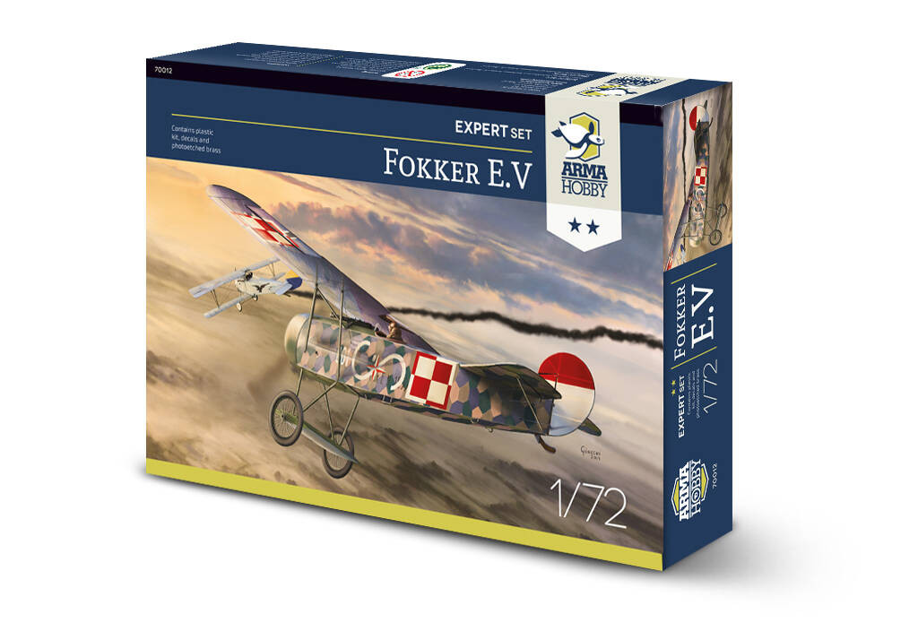 1/72 Fokker E.V Expert Set - 70012