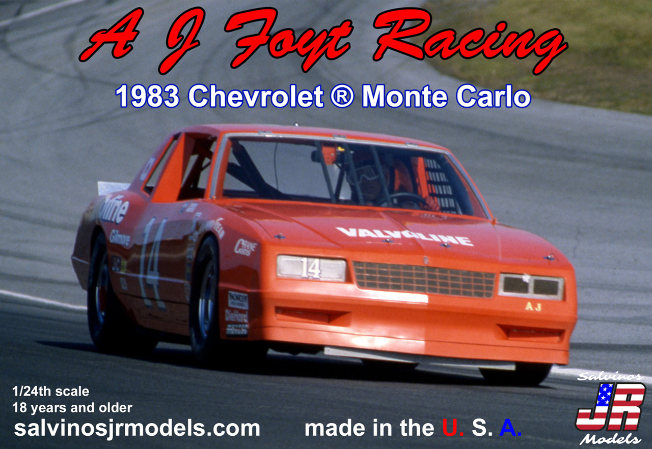 1/24 A J Foyt Racing 1983 Chevrolet Monte Carlo - AJMC1983D