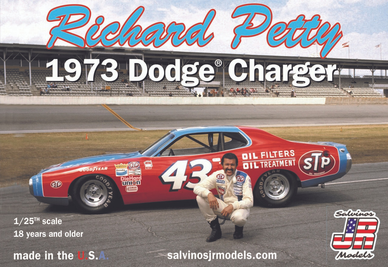 1/25 Richard Petty 1973 Dodge Charger - RPDC1973D