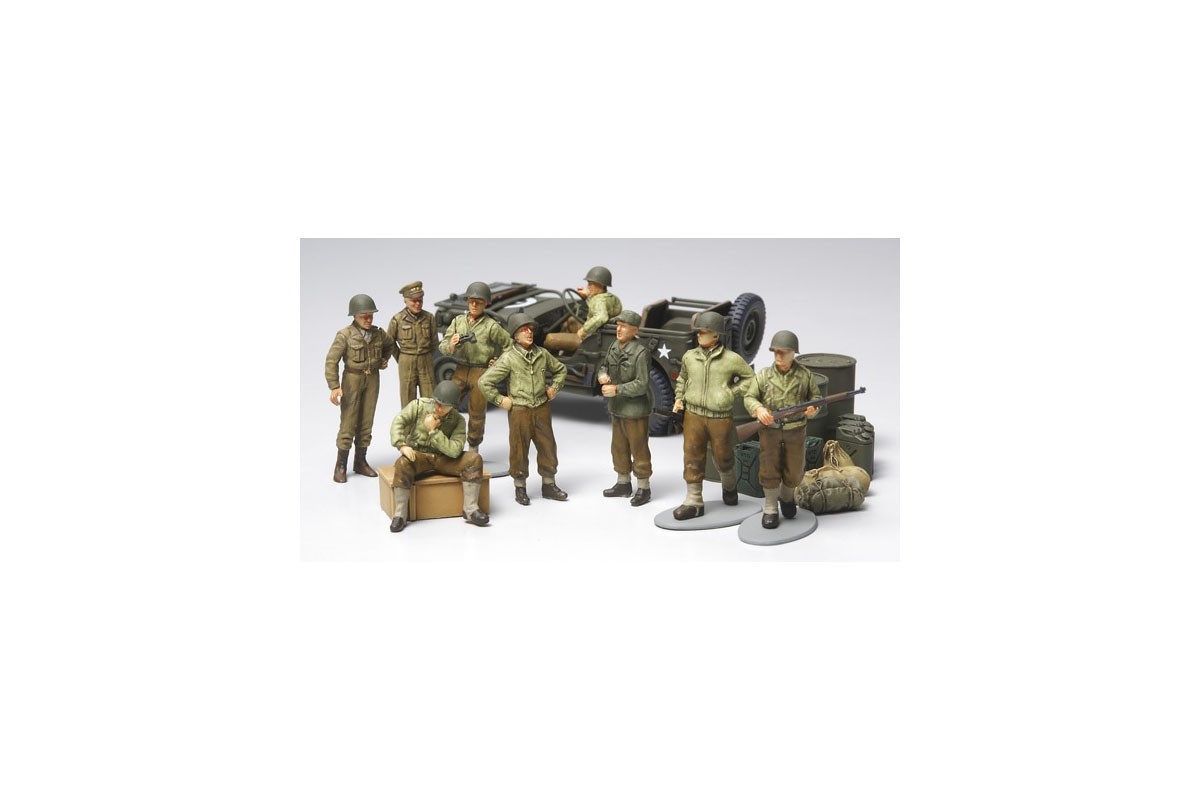 1/48 WWII US INFANTRY AT REST - 32552
