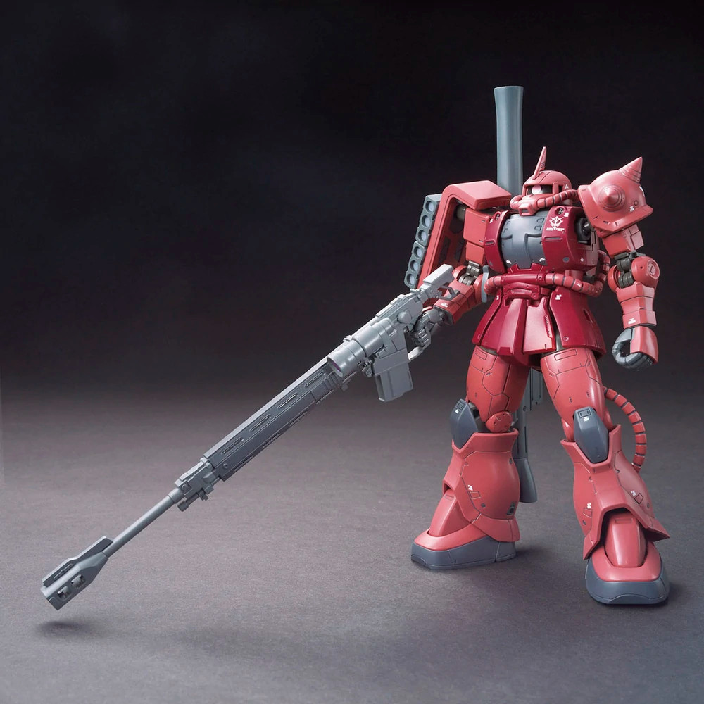 HGGTO #024 - MS-06S ZAKU Ⅱ CHAR AZNABLE'S MOBILE SUIT Red Comet
