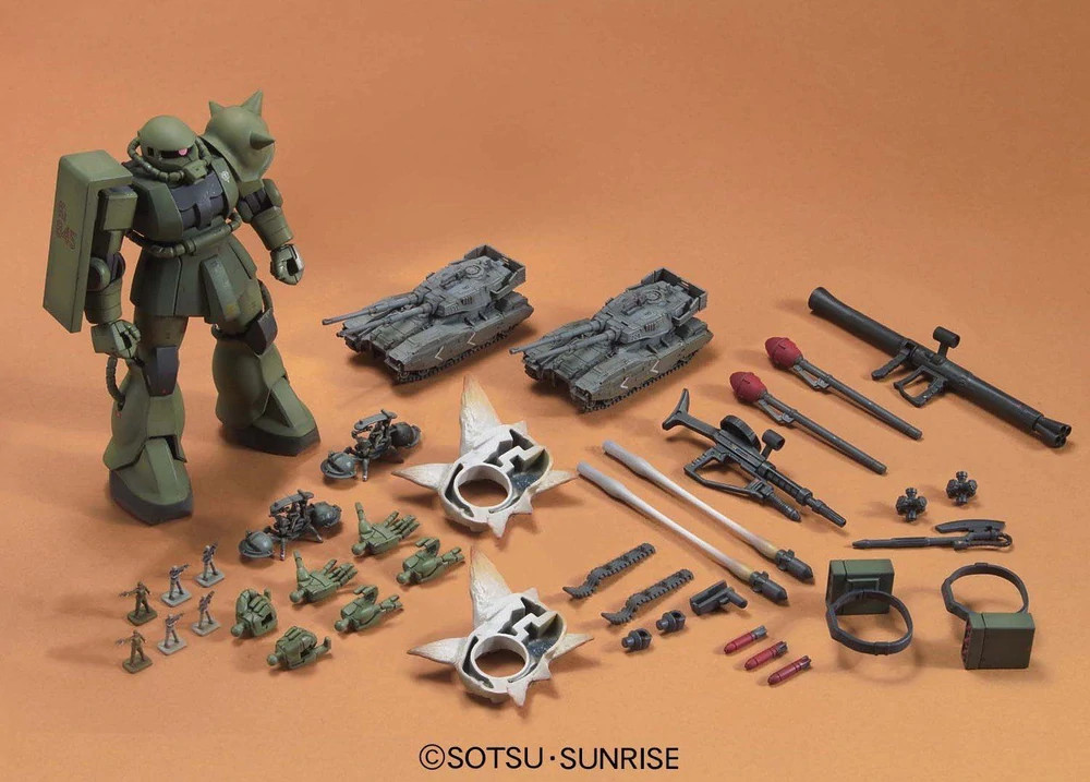 1/144 HGUC #SP - 08th MS Team Special Set - Zaku Ground War set