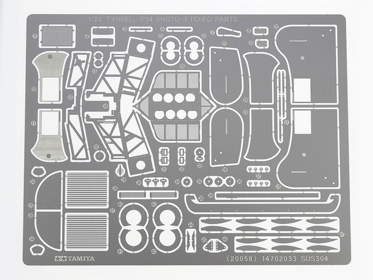 1/20 Tyrrell P34 Six Wheeler  - 20058