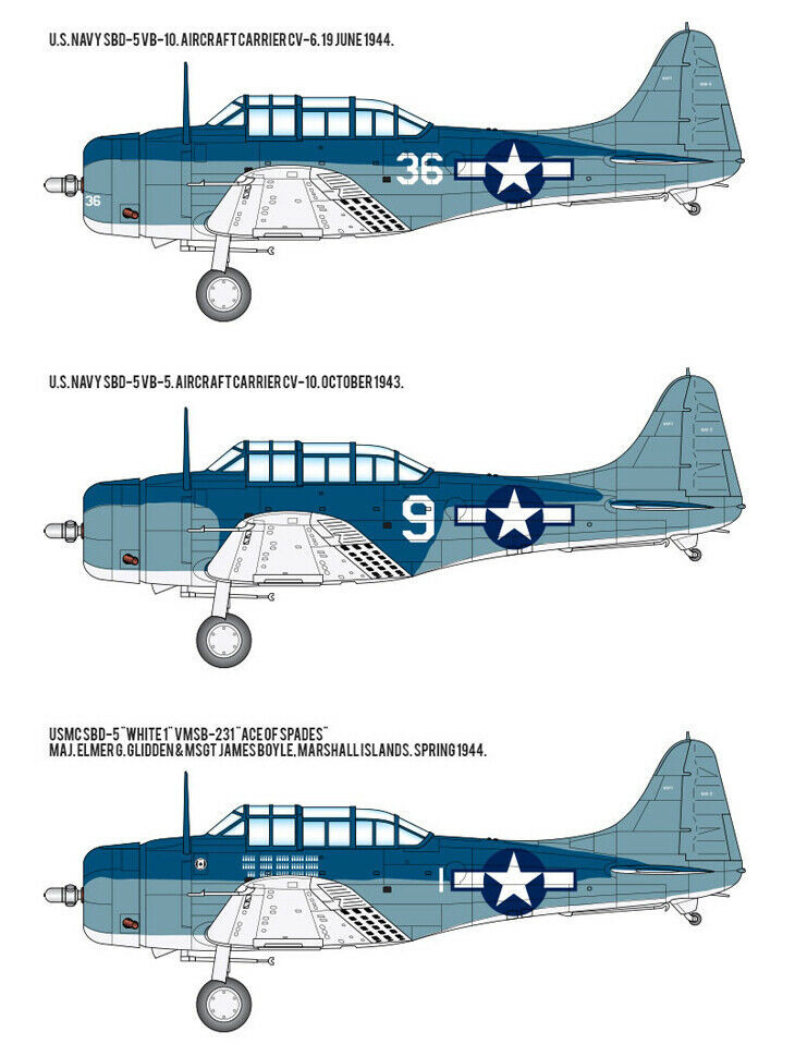 1/48 SBD-5 "BATTLE OF THE PHILIPPINES" USN - 12329