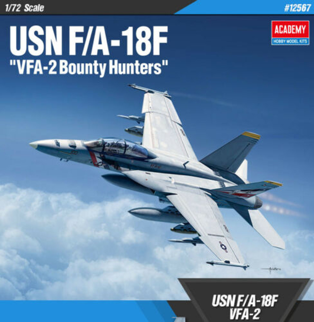 1/72 F/A-18F VFA-2 BOUNTY HUNTERS USN - 12567