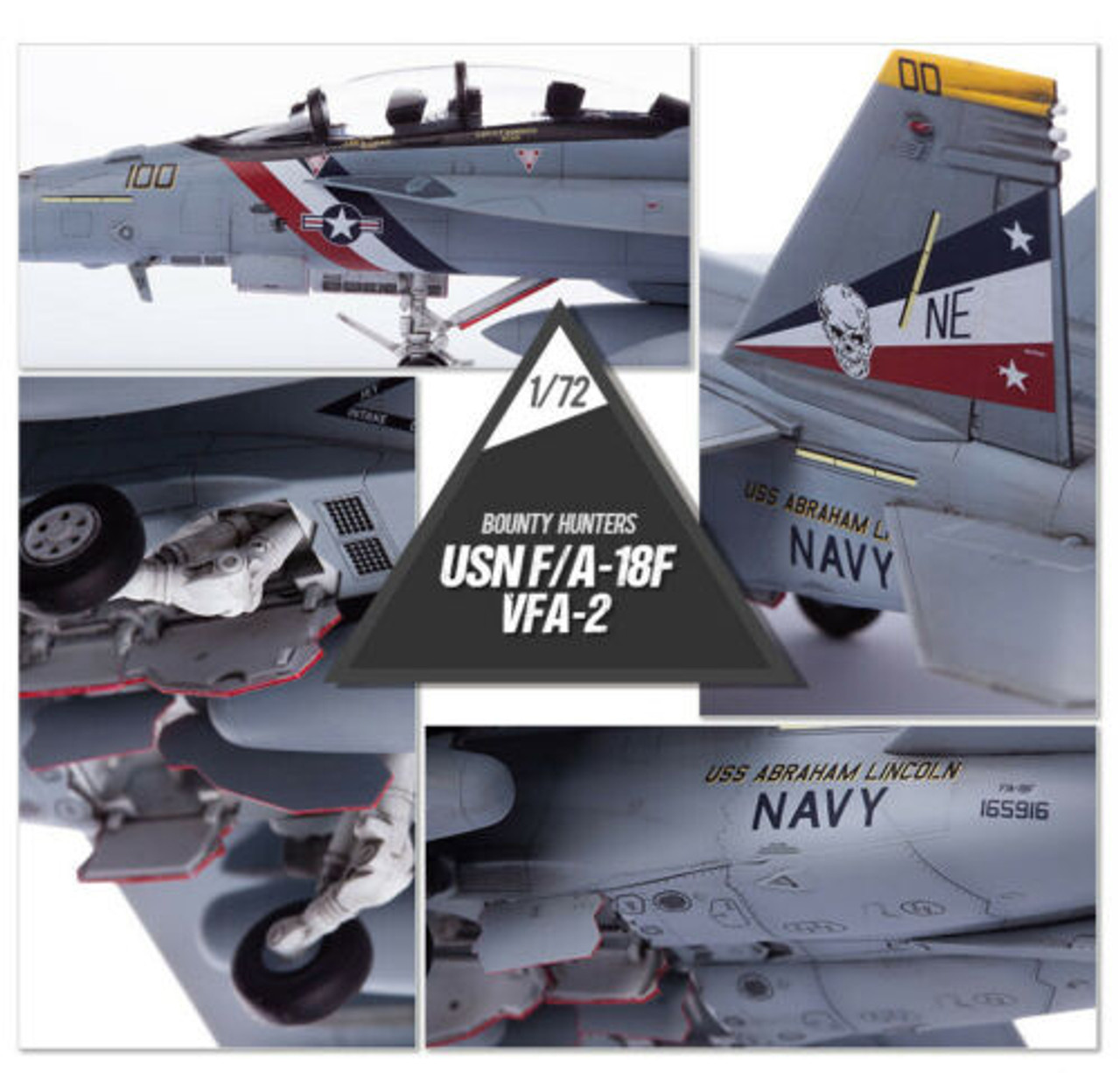 1/72 F/A-18F VFA-2 BOUNTY HUNTERS USN - 12567