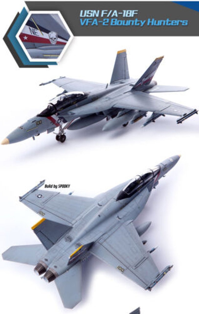 1/72 F/A-18F VFA-2 BOUNTY HUNTERS USN - 12567