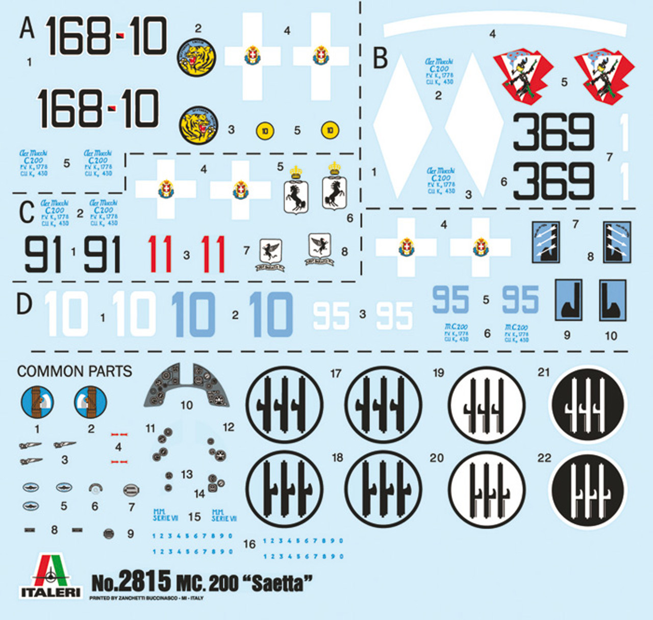 1/48 MC 200 SAETTA - 2815