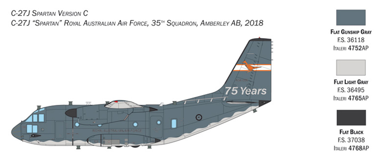 1/72 C-27J/G.222 SPARTAN - ITA1450
