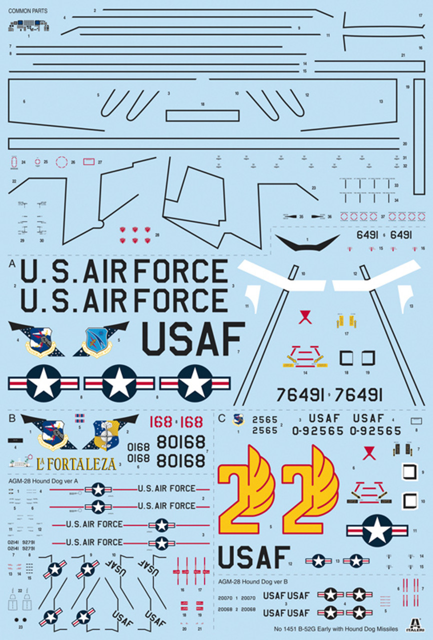 イタレリ 1/72 B-52G AGM-28 ハウンドドッグミサイル イタレリ 1/72 B-52G AGM-28 ハウンドドッグミサイル 1/72 AGM