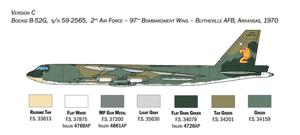 イタレリ 1/72 B-52G AGM-28 ハウンドドッグミサイル イタレリ 1/72 B-52G AGM-28 ハウンドドッグミサイル 1/72 AGM