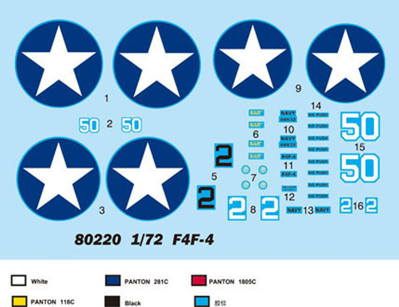 1/72 F4F-4 WILDCAT - 80220