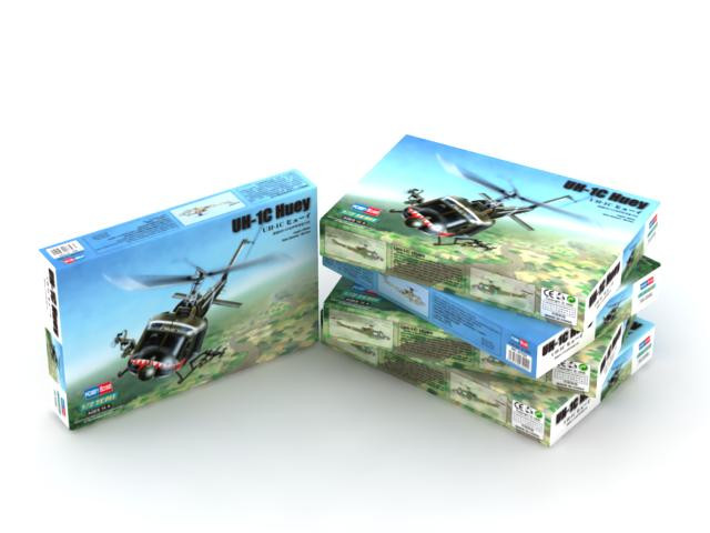 1/72 UH-1C HUEY - 87229 - Brookhurst Hobbies