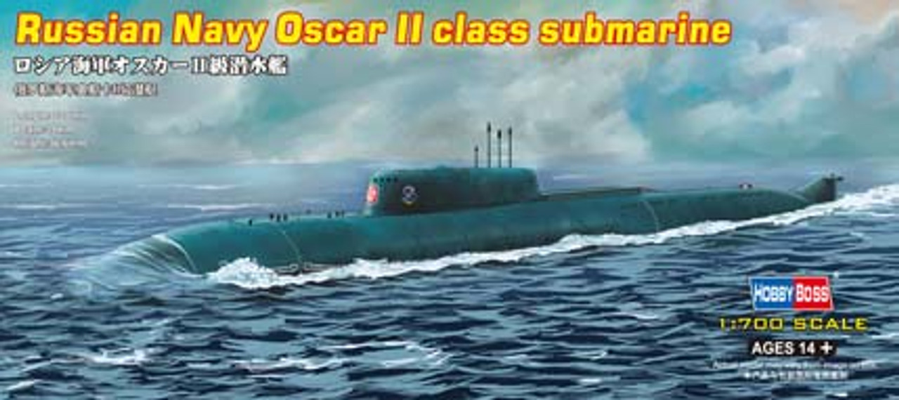 1/700 RUSSIAN NAVY OSCAR  II CLASS SUBMARINE - 87021