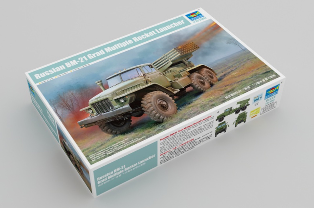 1/35 BM-21 GRAD MULTIPLE ROCKET LAUNCHER - 1028