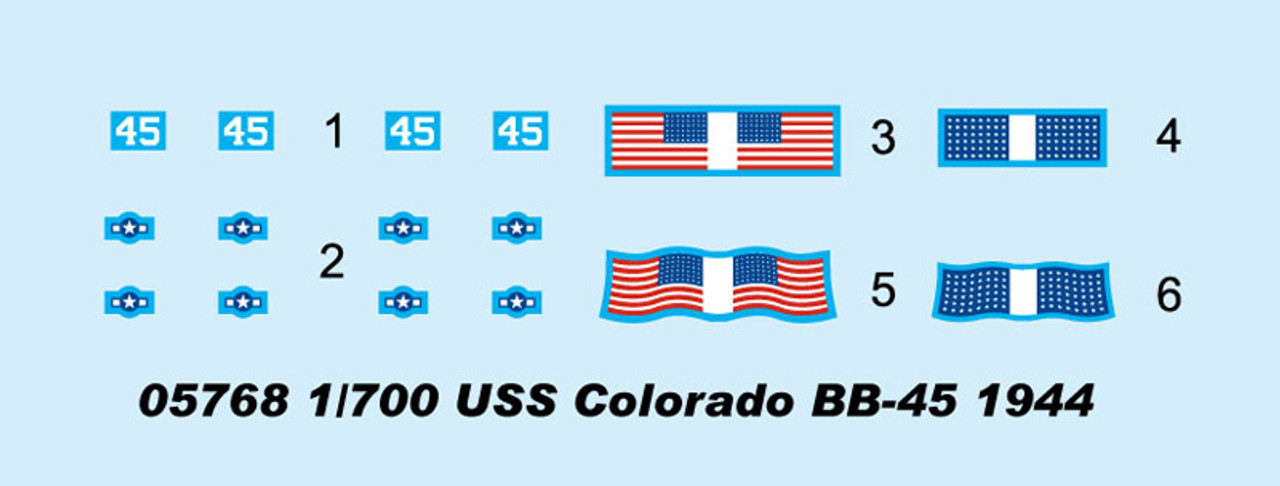 1/700 COLORADO BB-45 1944 - 05768