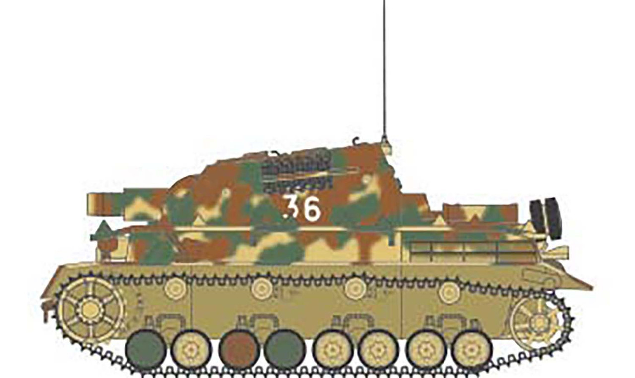 1/35 Sturmpanzer IV Brummbar Mid Version - A1376 - Brookhurst Hobbies