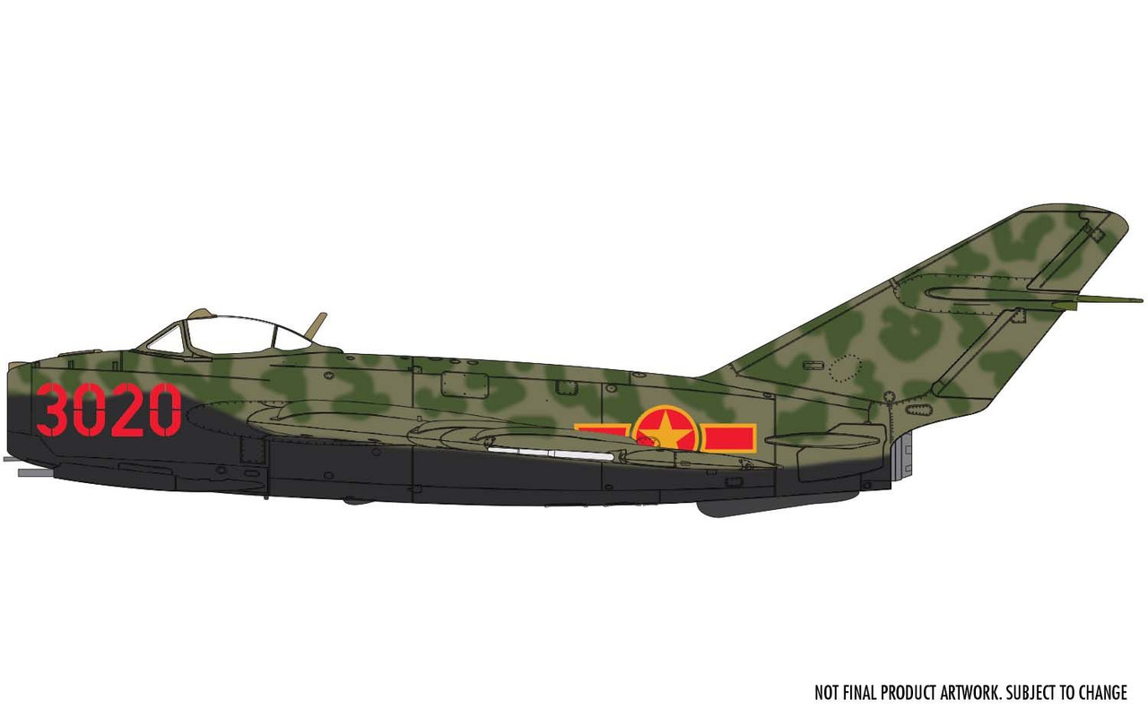 1/72 Mikoyan-Gurevich MiG-17 Fresco - A03091