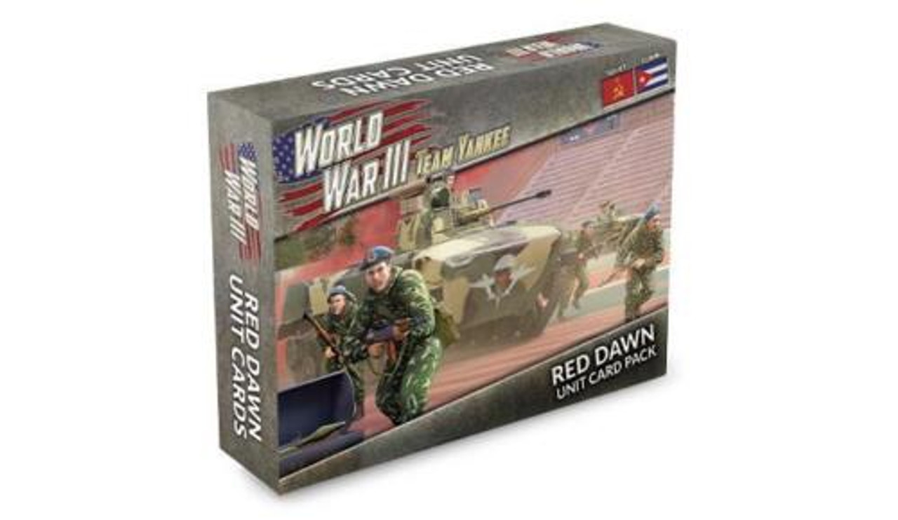 World War III: Red Dawn Unit Card - WW307U