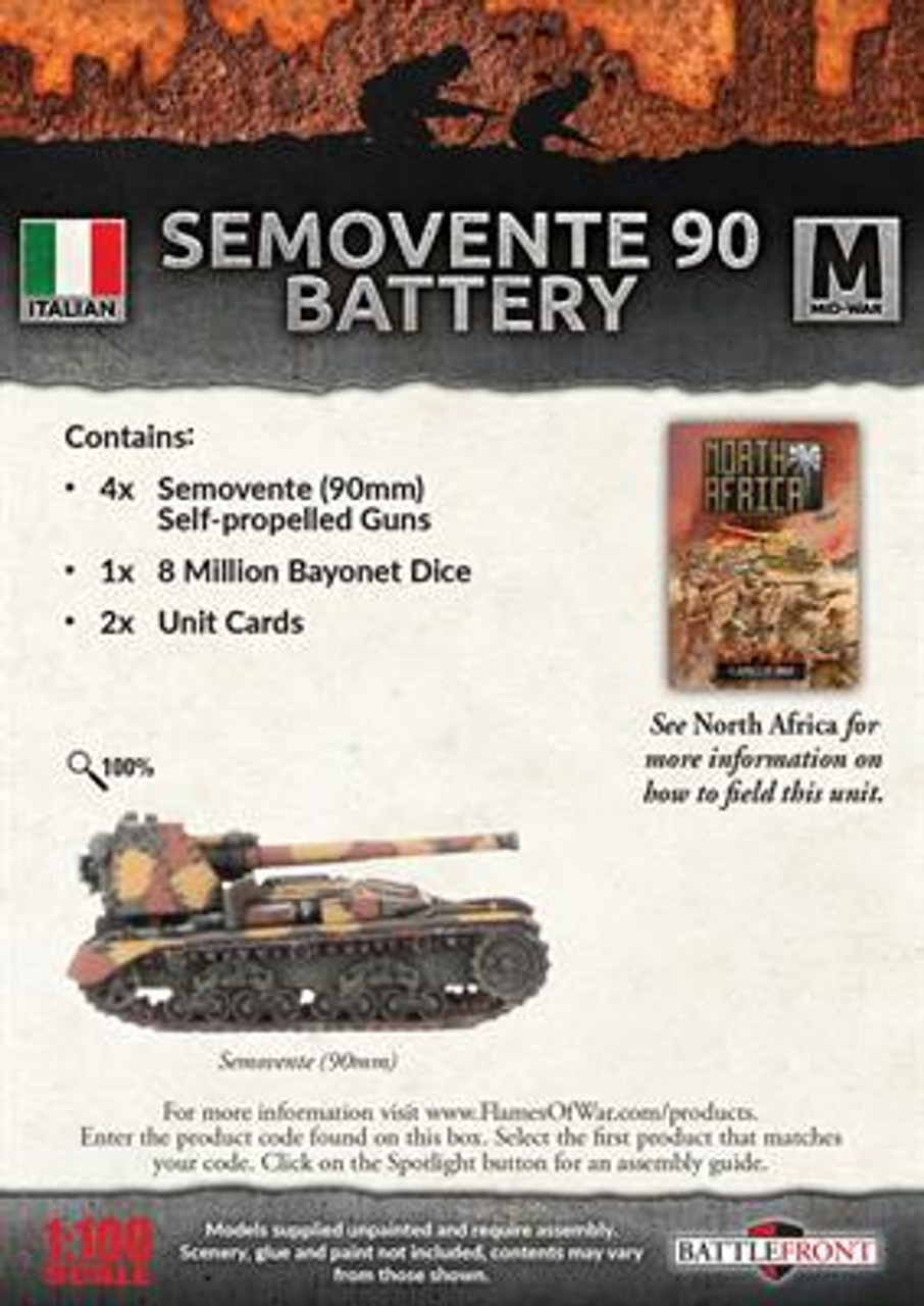 15mm Semovente (90mm) Assault Guns - IBX23