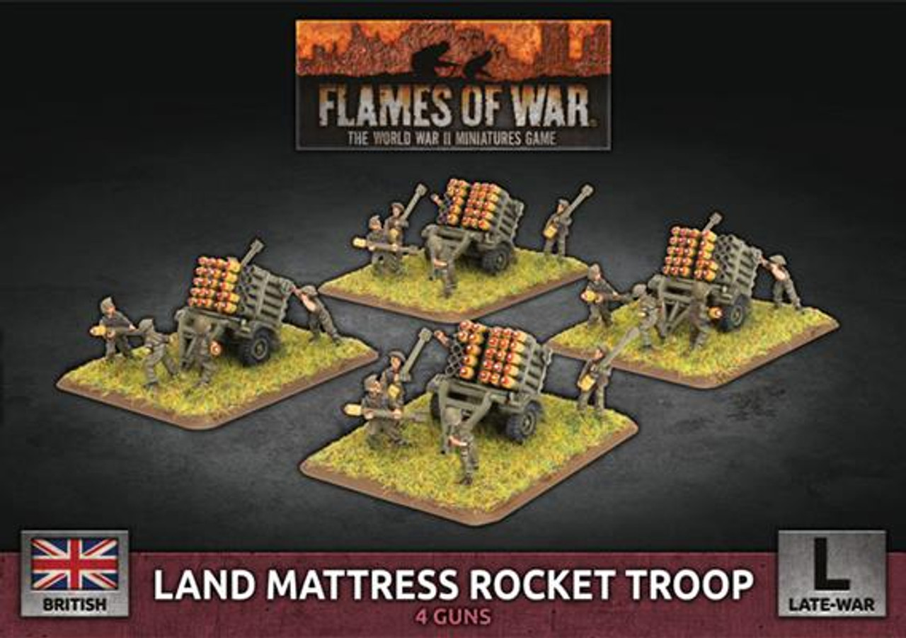 15mm Land Mattress Rocket Troop - BBX77