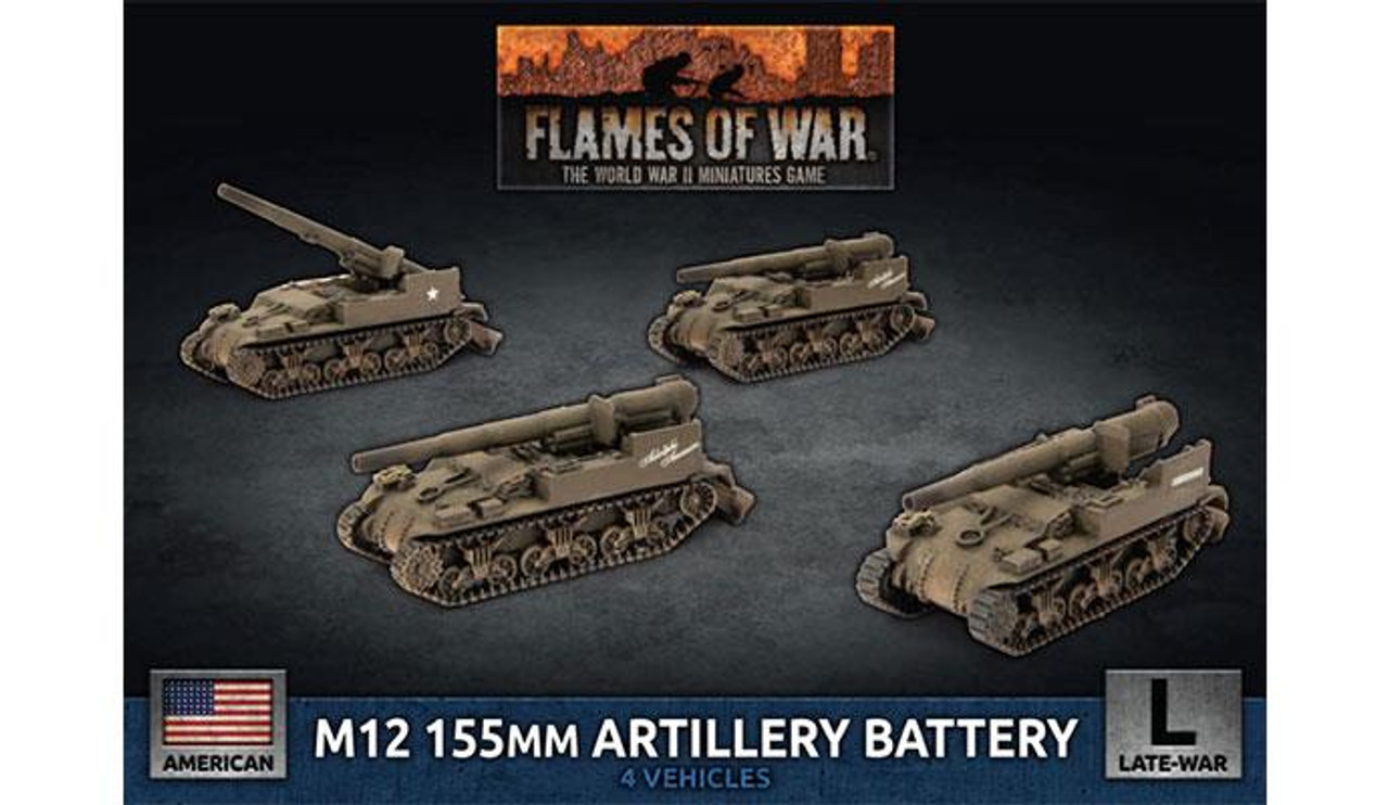 15mm M12 155MM Artillery Battery - UBX84