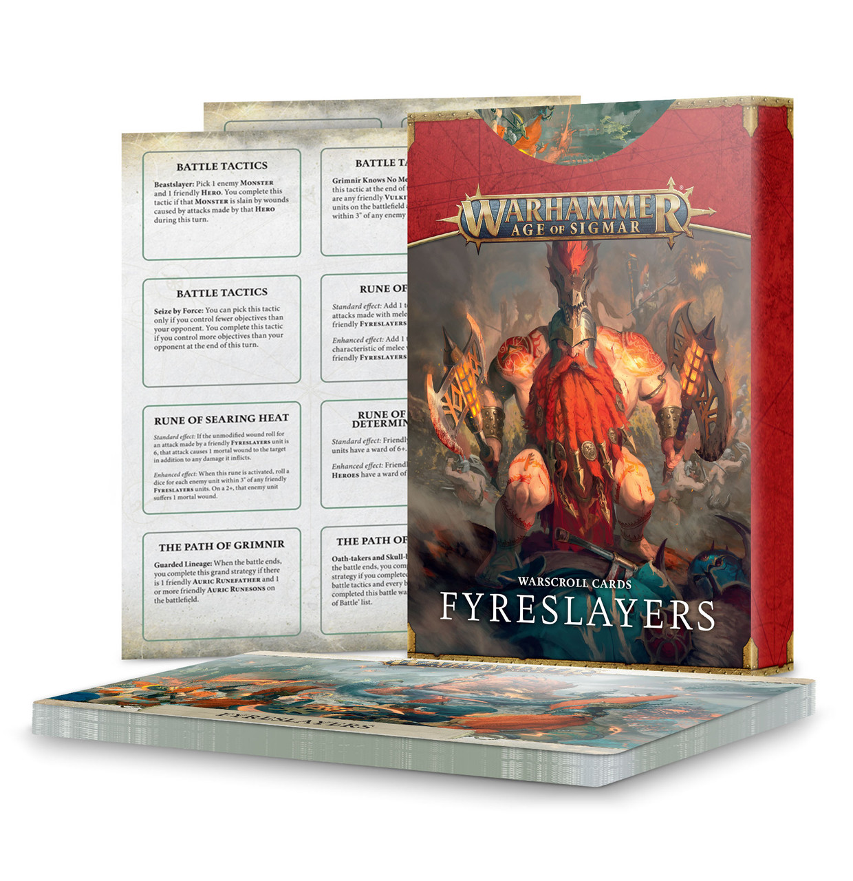 GW84-04 WARSCROLL CARDS: FYRESLAYERS